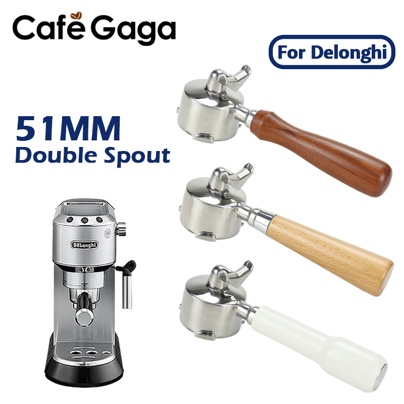 Delonghi Espresso Magnifica - Kaffee-Bodenloser Siebträger 51mm Naked für Delonghi